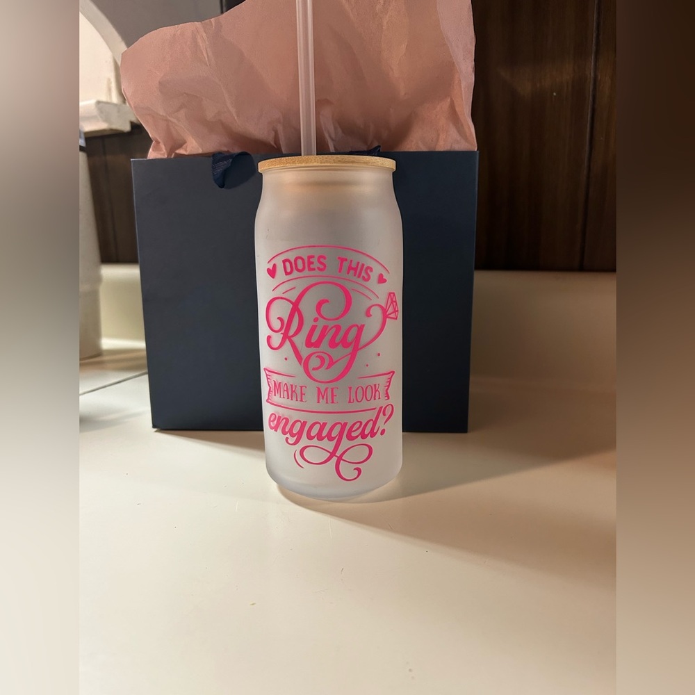 Engagement tumblers!